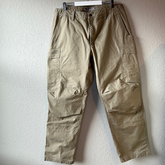 Men's VERTX Tactical Pants Khaki Size 40X34 - Picture 2 of 10